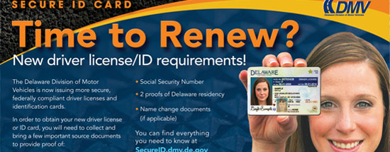  Delaware License Renewal Banner