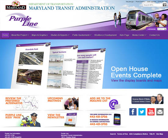  Purple Line Maryland Website